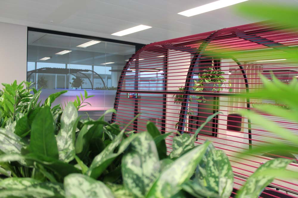 Shot of refurbished 4th floor in Burges Salmon Bristol office